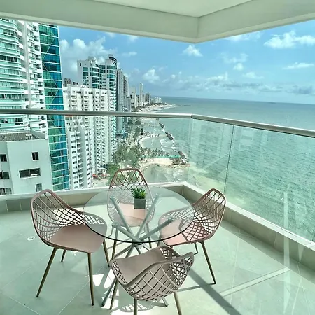 Apartamento U-go Edificio Murano Elite Bocagrande Frente Al Mar