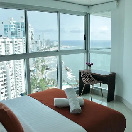 U-go Edificio Murano Elite Bocagrande Frente Al Mar Apartamento *