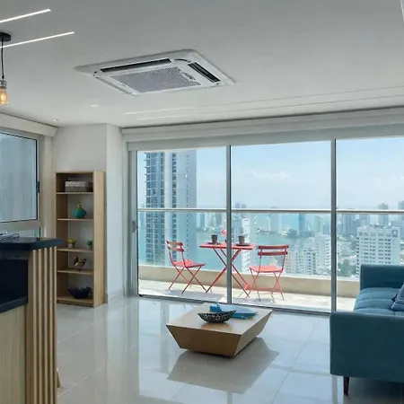 Apartamento U-go Edificio Murano Elite Bocagrande Frente Al Mar
