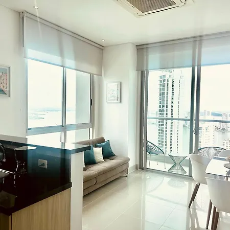 Apartamento U-go Edificio Murano Elite Bocagrande Frente Al Mar *
