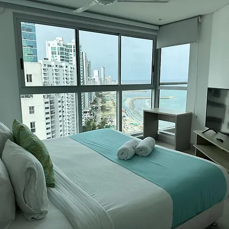 Apartamento U-go Edificio Murano Elite Bocagrande Frente Al Mar *