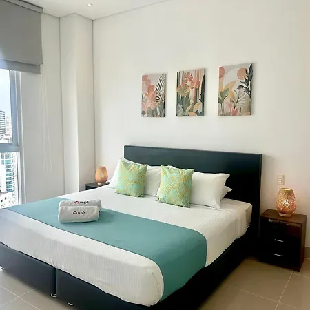 U-go Edificio Murano Elite Bocagrande Frente Al Mar Apartamento *