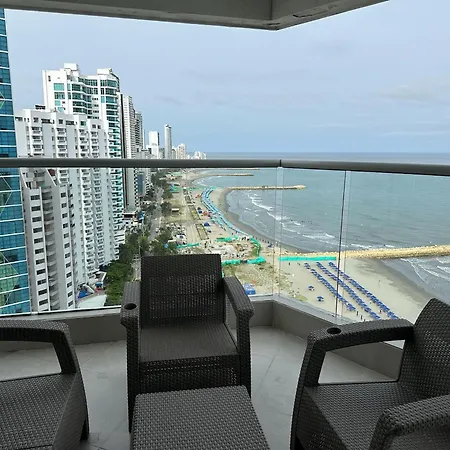 Apartamento U-go Edificio Murano Elite Bocagrande Frente Al Mar Cartagena