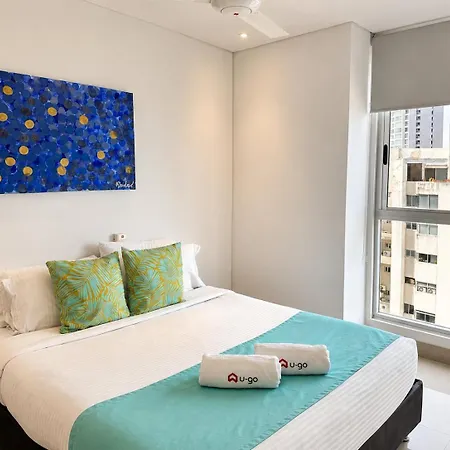 Apartamento U-go Edificio Murano Elite Bocagrande Frente Al Mar Cartagena