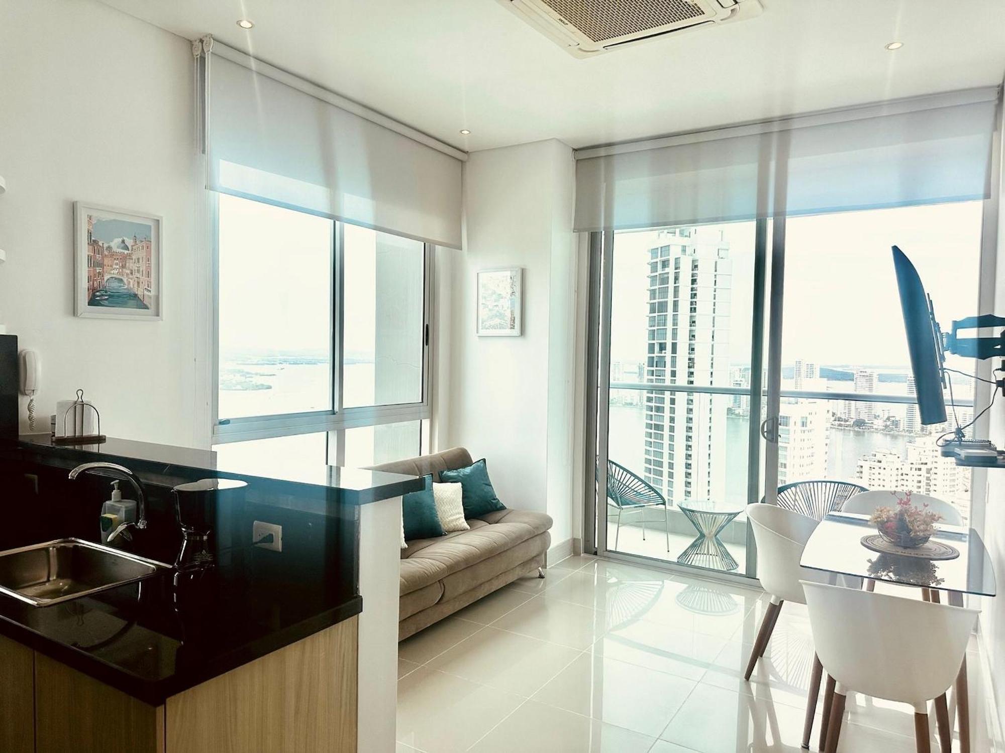 Apartamento U-go Edificio Murano Elite Bocagrande Frente Al Mar Cartagena