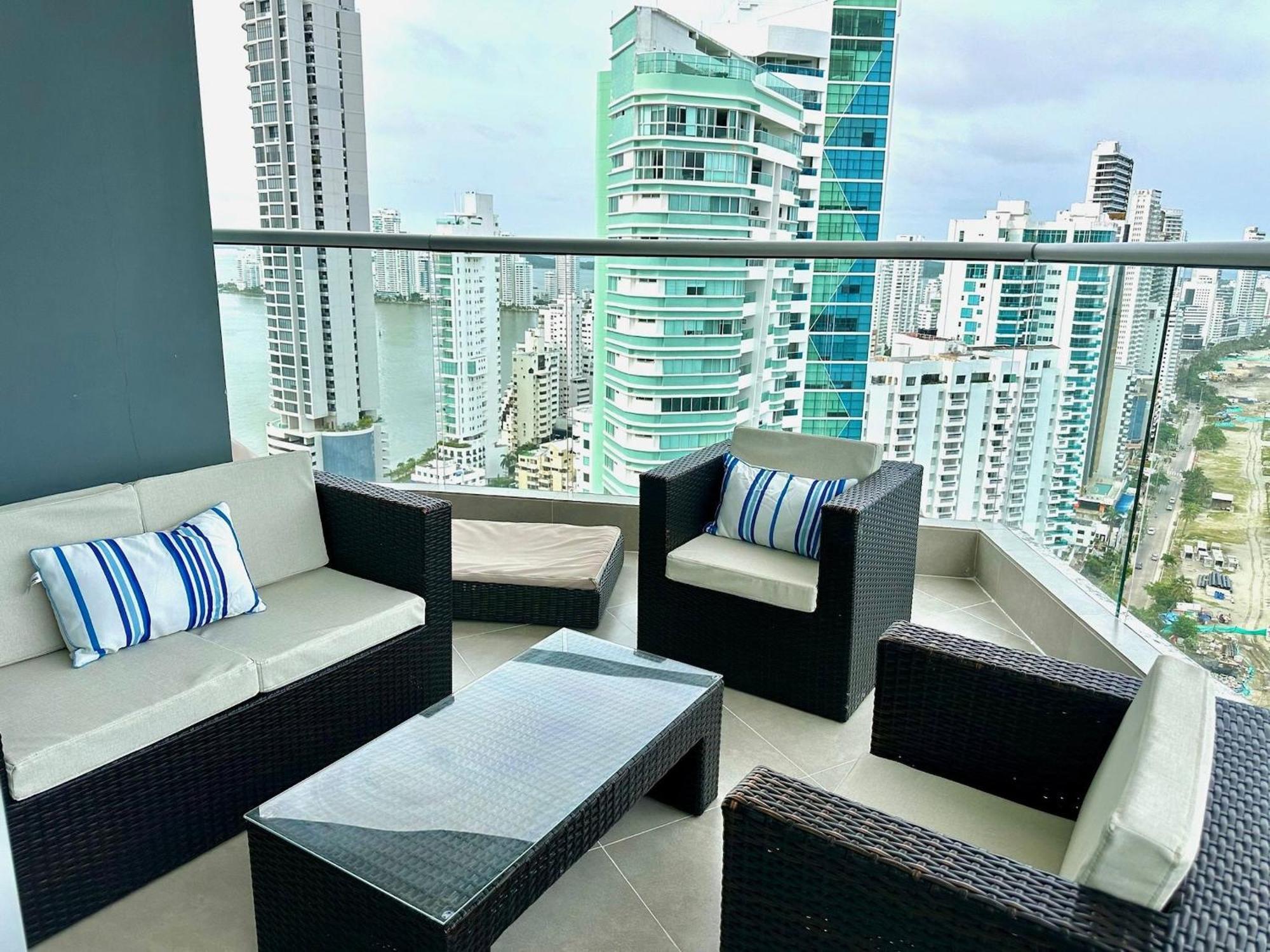 Apartamento U-go Edificio Murano Elite Bocagrande Frente Al Mar Cartagena